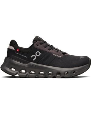 On Shoes Cloudrunner 2 Waterproof Trainers - Black