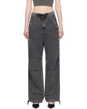 Dion Lee ブラック Parachute ジーンズ