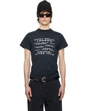 Still Kelly 'Sk London' Baby T-Shirt - Black