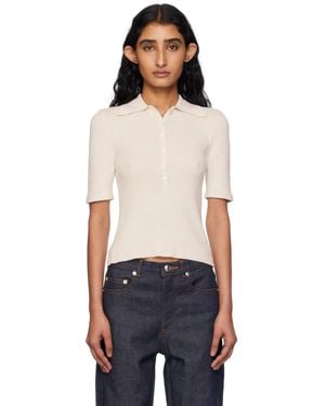 A.P.C. Joelle Polo - Black