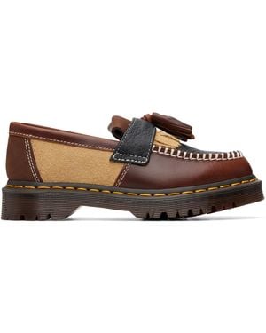 Dr. Martens Adrian Pwrk Tassel Loafers - Brown