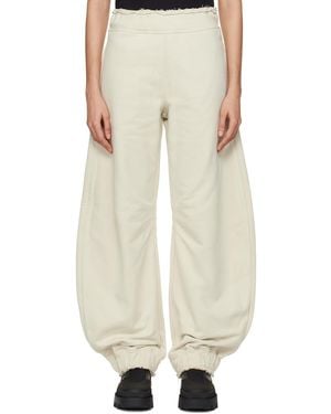 Moncler Genius Moncler X Willow Smith Raw Edge Joggers - Natural