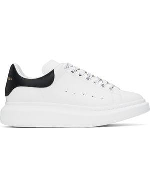 McQueen ホワイト＆ブラック Oversized スニーカー