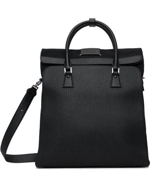 Maison Margiela ブラック 5Ac Daily Vertical トートバッグ