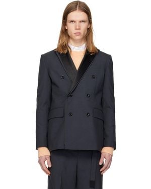 Sacai Suiting Blazer - Black