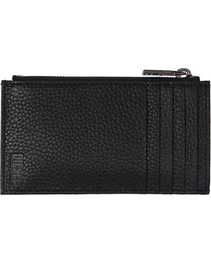DIESEL Holi-D Zipped Card Holder in Black for Men | Lyst