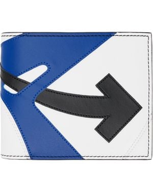 Off-White c/o Virgil Abloh Out Of Office Bifold Wallet - Blue