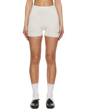 Bode Off- Meringue Shorts - White