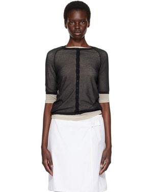 Paloma Wool Cardigan Patinela Noir