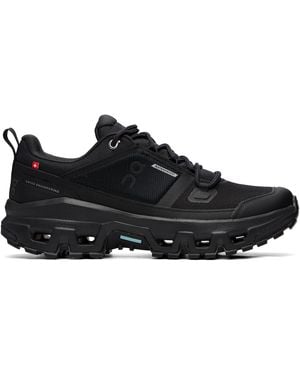 On Shoes Cloudrock Low Waterproof Sneakers - Black