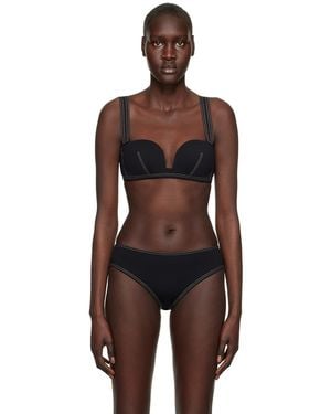 La Perla Black Wireless Bikini Top