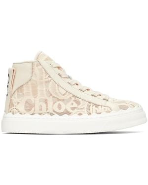 Chloé Lauren High-Top Trainers - Black