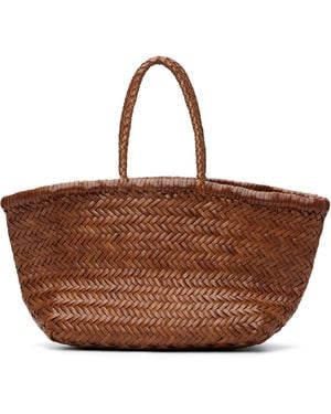 Dragon Diffusion Triple Jump Small Tote - Brown