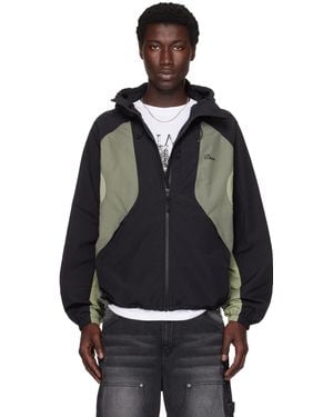 Dime Tech Windbreaker Jacket - Black