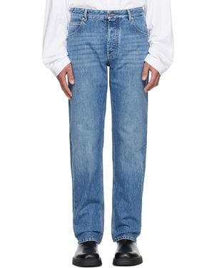 Bottega Veneta Straight Jeans - Blue