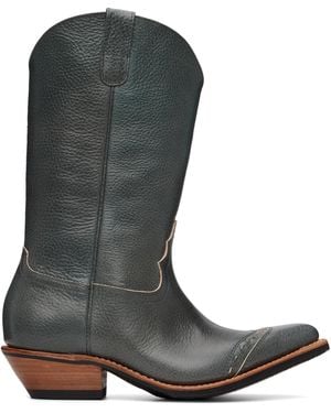 Our Legacy Consultant Boots - Green