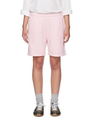 Acne Studios Fleece Shorts - Pink
