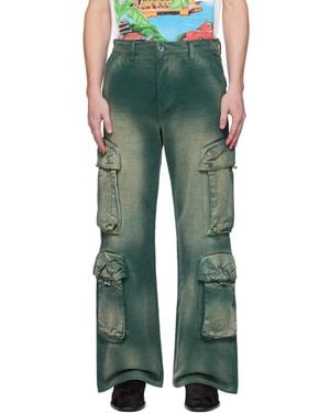 Amiri Faded Cargo Trousers - Green