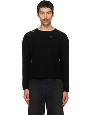 Second/Layer Friends Pullover Jumper - Black