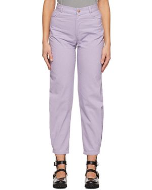 Kika Vargas Purple Ella Pants