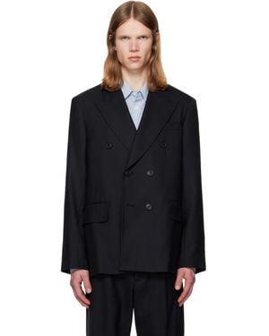 Our Legacy Unconstructed Db Blazer - Black