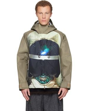 Undercover Khaki Uc2E4205-1 Jacket - Blue