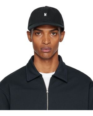 Norse Projects Twill Sports Cap - Black