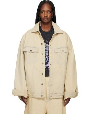 Lu'u Dan Off- Drifter Denim Jacket - Natural