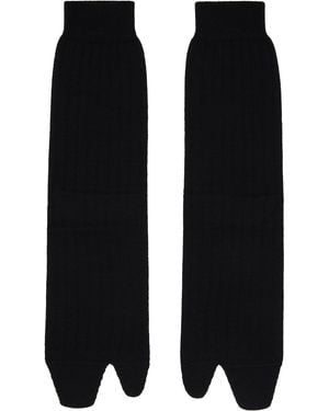 Maison Margiela Bootleg Tabi Socks - Black