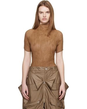 Issey Miyake Chiffon Twist 3 Top - Multicolour