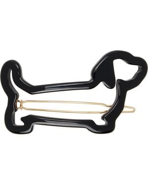 Thom Browne Acetate Hector Hair Clip - Black