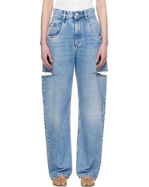 Maison Margiela Slash Jeans - Blue