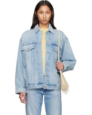 Agolde Evin Denim Jacket - Blue