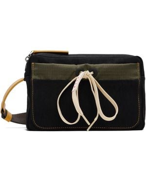 Marni ブラック テクニカルファブリック カメラバッグ