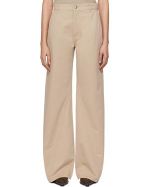 Anine Bing Briley Pants - Natural