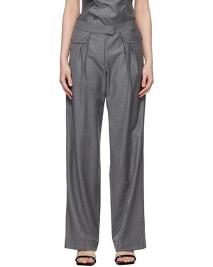 AYA MUSE Pantalon Grio Gris - Noir