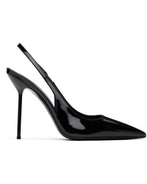 Paris Texas Chaussures À Talon Lidia 105 Noires À Bride Arrière