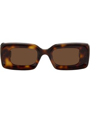 Loewe Rectangular Sunglasses - Brown