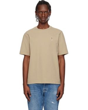 Maison Kitsuné Dressed Fox Comfort T-Shirt - Blue
