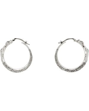 MM6 by Maison Margiela Mermaid Earrings - Black