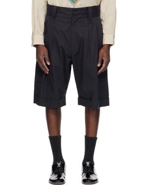 Engineered Garments ネイビー Gurkha ショートパンツ - ブラック