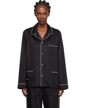 MAGNIBERG Sorbetto Pyjama Shirt - Black
