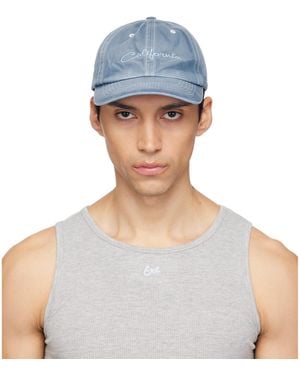 ERL Casquette 'California' Bleue - Gris