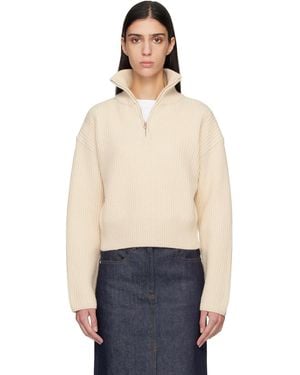 A.P.C. Off- Wide-Rib Jumper - Blue
