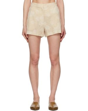 Holzweiler Fusan Shorts - Natural