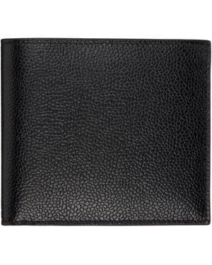 Thom Browne Pebble Grain Bifold Wallet - Black