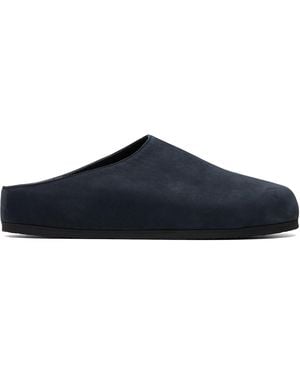 Studio Nicholson Wearing Nabuk Clog Flats - Blue