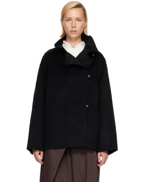 Rohe Double-Faced Wool Jacket - Black