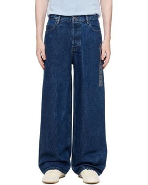 Alexander Wang Flasher Graphic Jeans - Blue