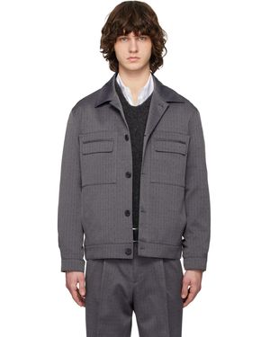HUGO Virgin Wool Jacket - Black